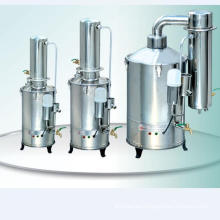 Destilador de agua portátil de acero inoxidable para laboratorio